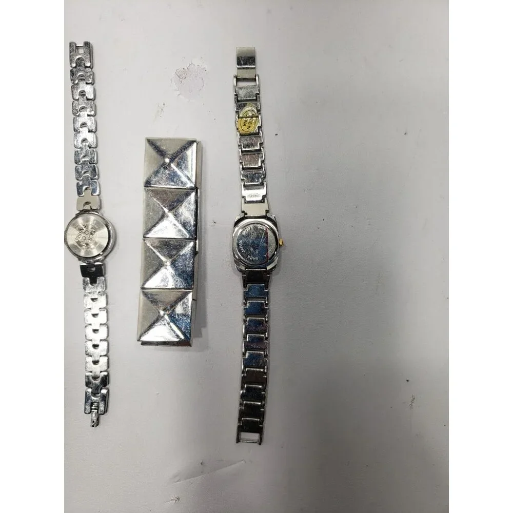 Lot of 6 Womens Wrist Watches Shefield Sachi Quartz Nelsonic LTD Quartz Untested